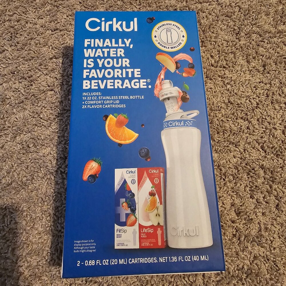Cirkul Stainless Steel Starter Kit